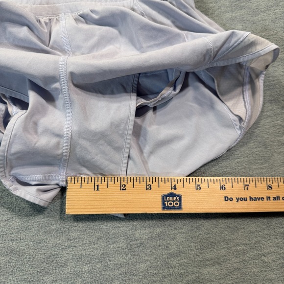 Lululemon Shorts Women 4 Reg Up High-Rise Lined Running Athletic Gym - Picture 7 of 8